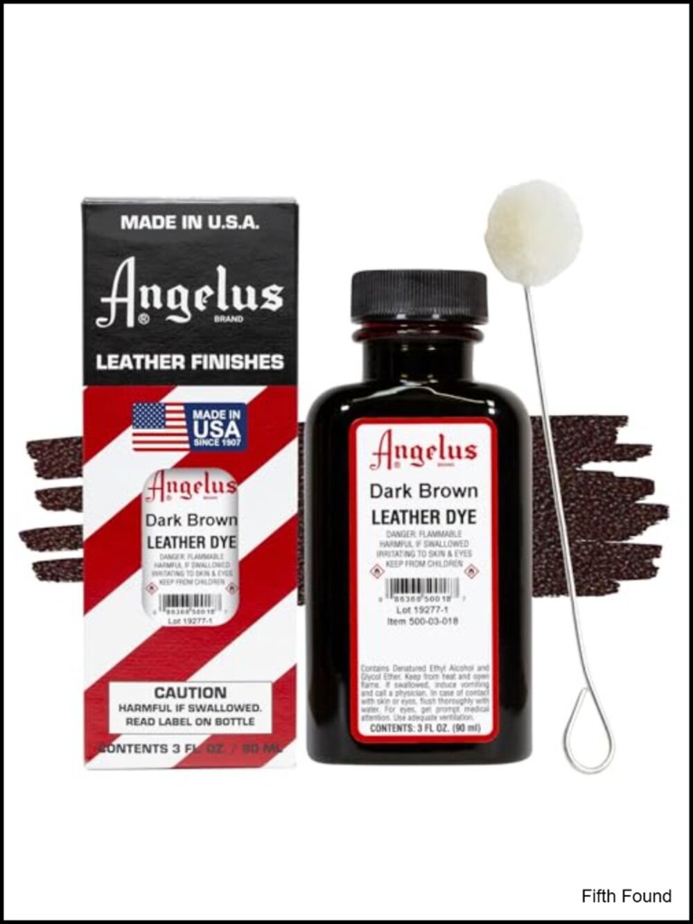 Leather Dye for Shoes, Boots, Bags, Crafts, Furniture - 3 oz